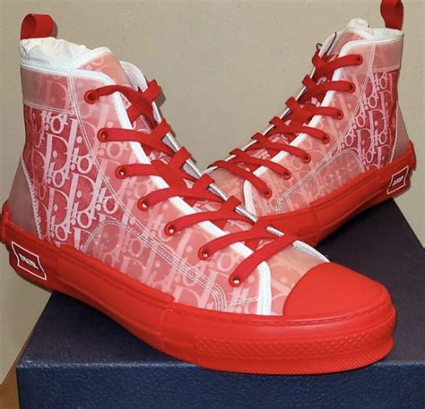 dior red chucks|Dior sneakers high top women's.